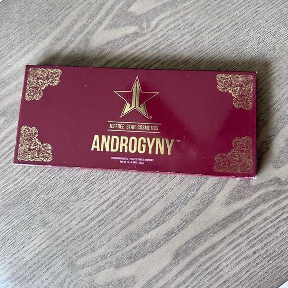 JEFFREE STAR Cosmetics Androgyny Eye Shadow Palette 10-Jaw Dropping Shades - NIB - Picture 2 of 10